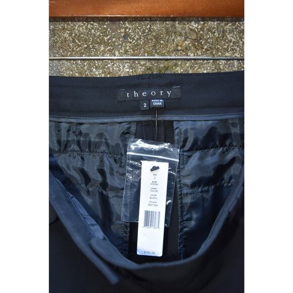 Theory Donna Black Tailor Pencil Skirt – Size 2 – NWT - Picture 4 of 4